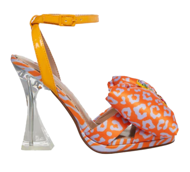 Betty Johnson women OLLIE pretty girl with large puppy bow pumps ￼